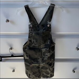 Camouflage Overall Dress